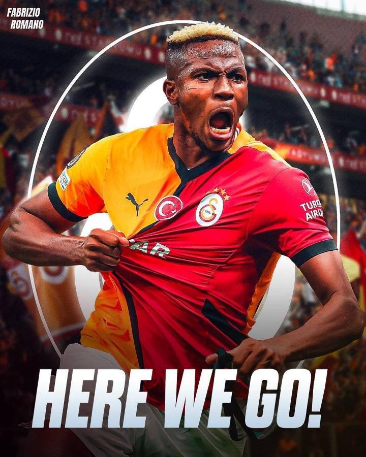 HEREWEGO！奥斯梅恩7500万欧转会已成不得卖回意甲